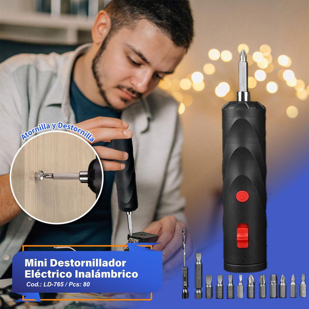 Destornillador Eléctrico Inalámbrico