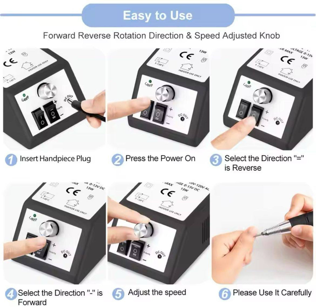 Maquina Pulidora De Uñas Profesional