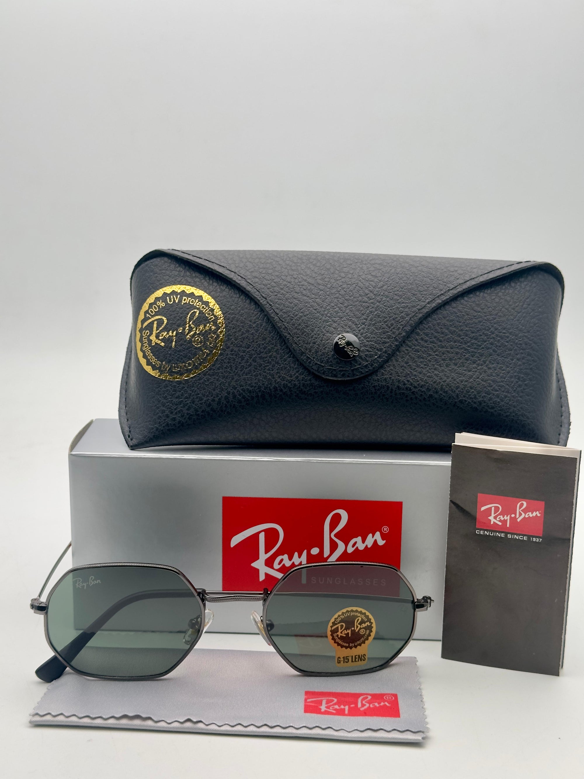 Gafas Rayban Octagonal+Estuche Tipo Original