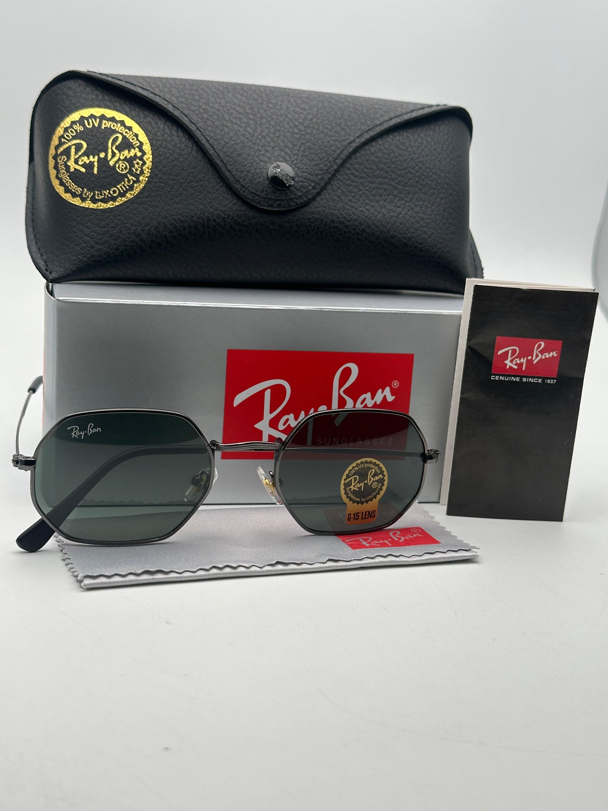 Gafas Rayban Octagonal+Estuche Tipo Original