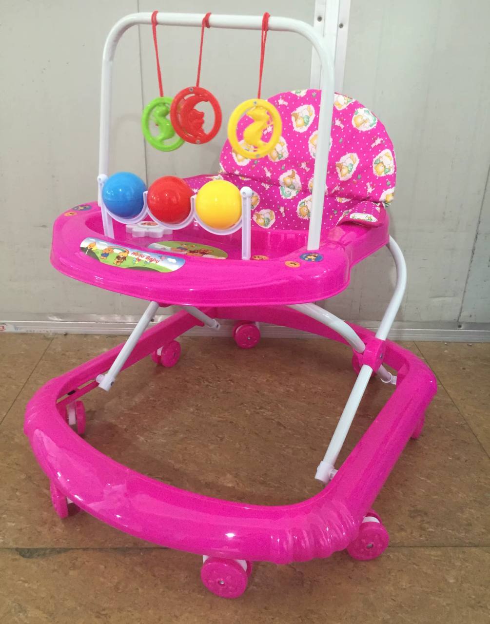 Andador de bebé con accesorios (hogar)