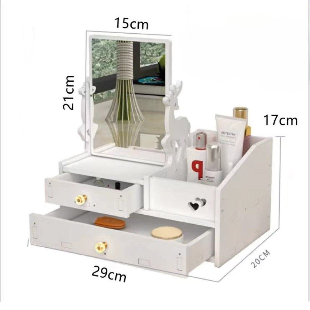 Mini Organizador Espejo Cuadrado