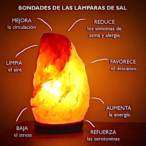 LÁMPARA DE SAL DEL HIMALAYA