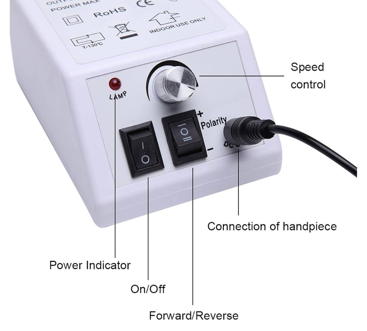 PULIDOR DE UÑAS SET DE PEDICURA