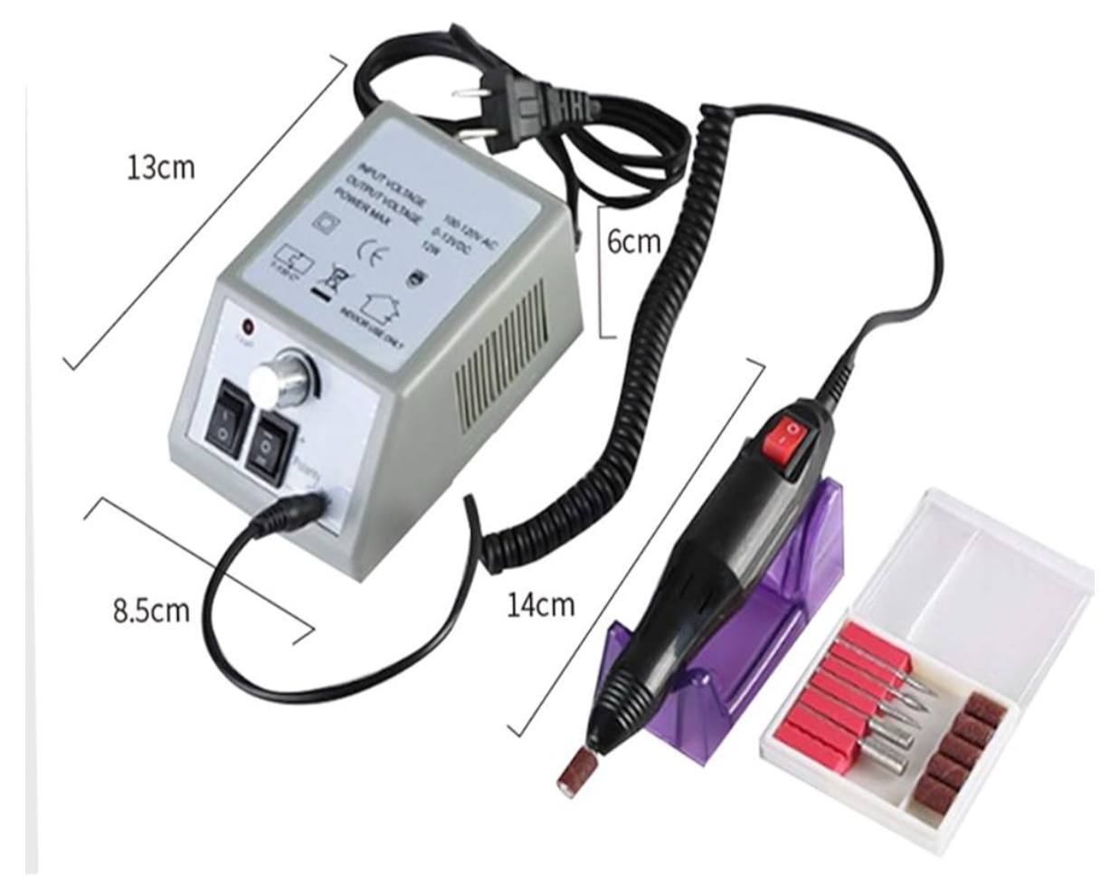 PULIDOR DE UÑAS SET DE PEDICURA