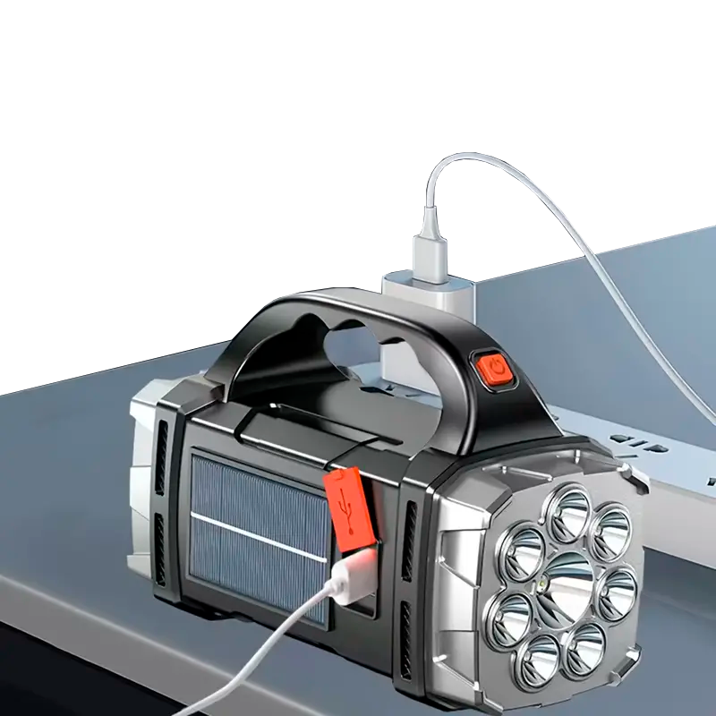 LINTERNA RECARGABLE MULTIUSOS