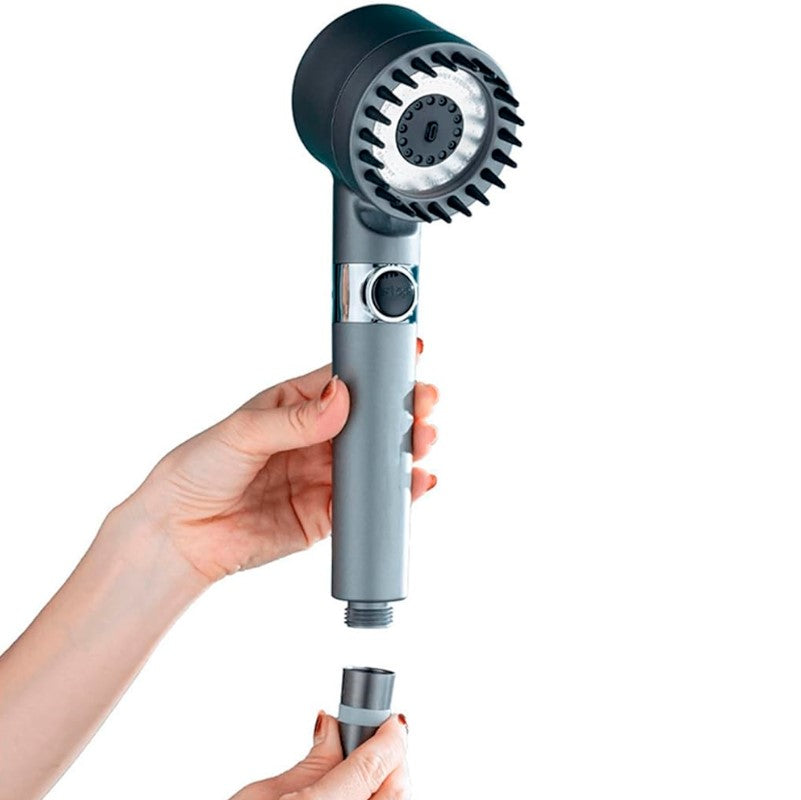 Gray helmet for bikers