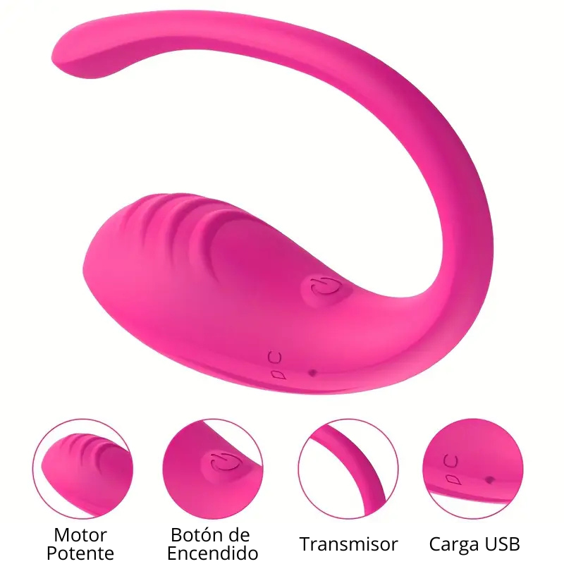 Vibrador inalámbrico para el punto G