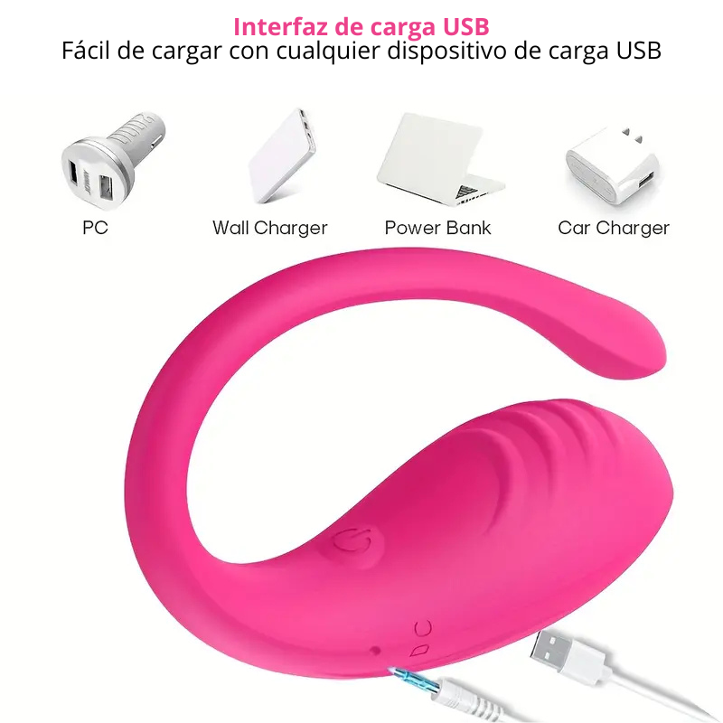 Vibrador inalámbrico para el punto G