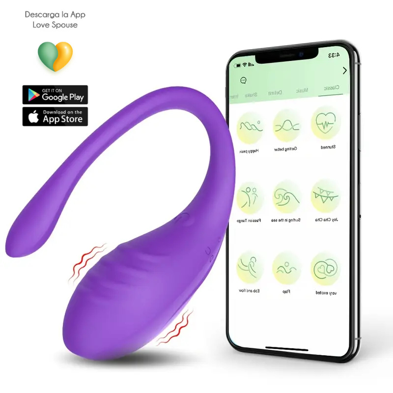 Vibrador inalámbrico para el punto G