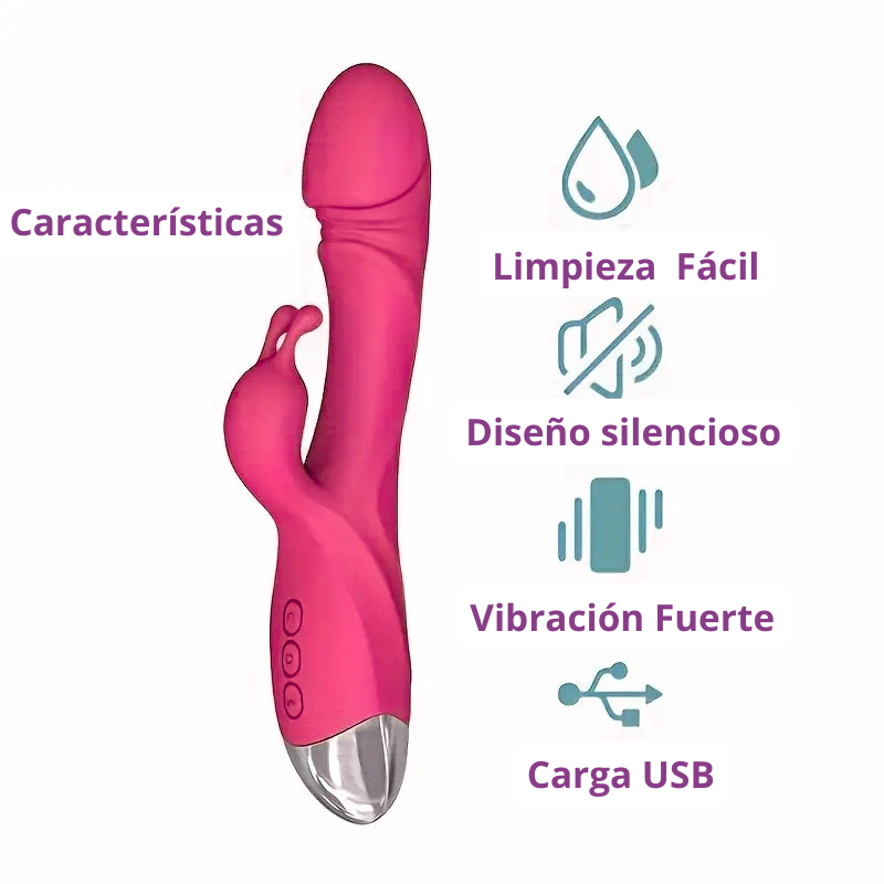 Vibrador Inalámbrico Rabbit