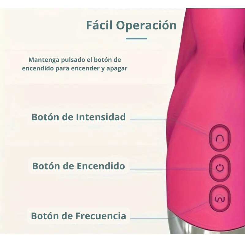 Vibrador Inalámbrico Rabbit