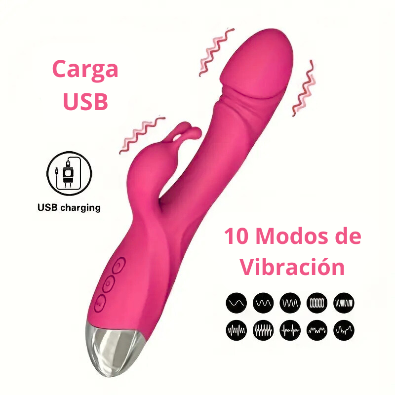 Vibrador Inalámbrico Rabbit