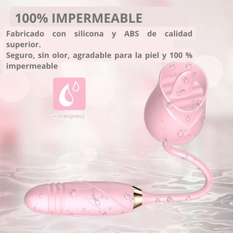 Rosa Vibradora Blanca Plus