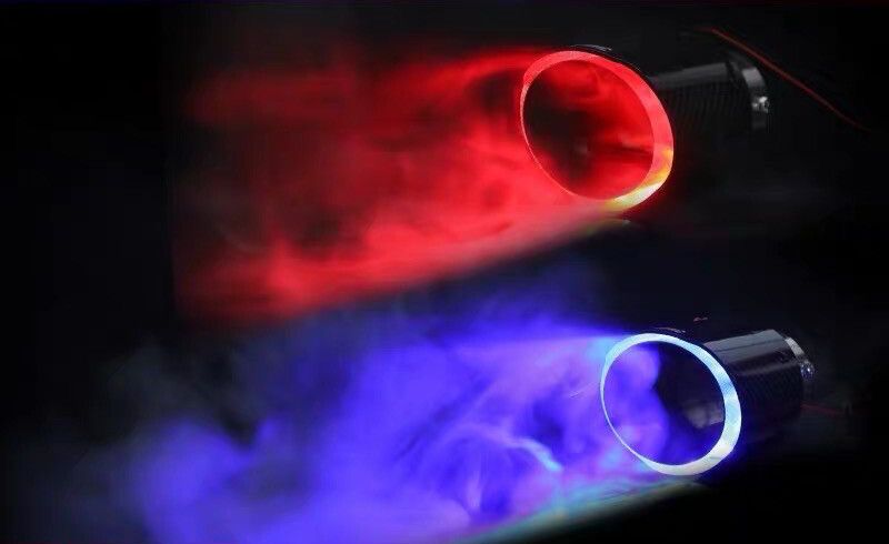 PUNTA TUBO DE ESCAPE CON LUZ LED