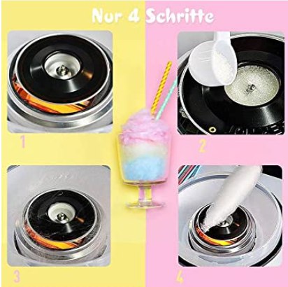 MAQUINA DE ALGODON DE AZUCAR PARA COCINA