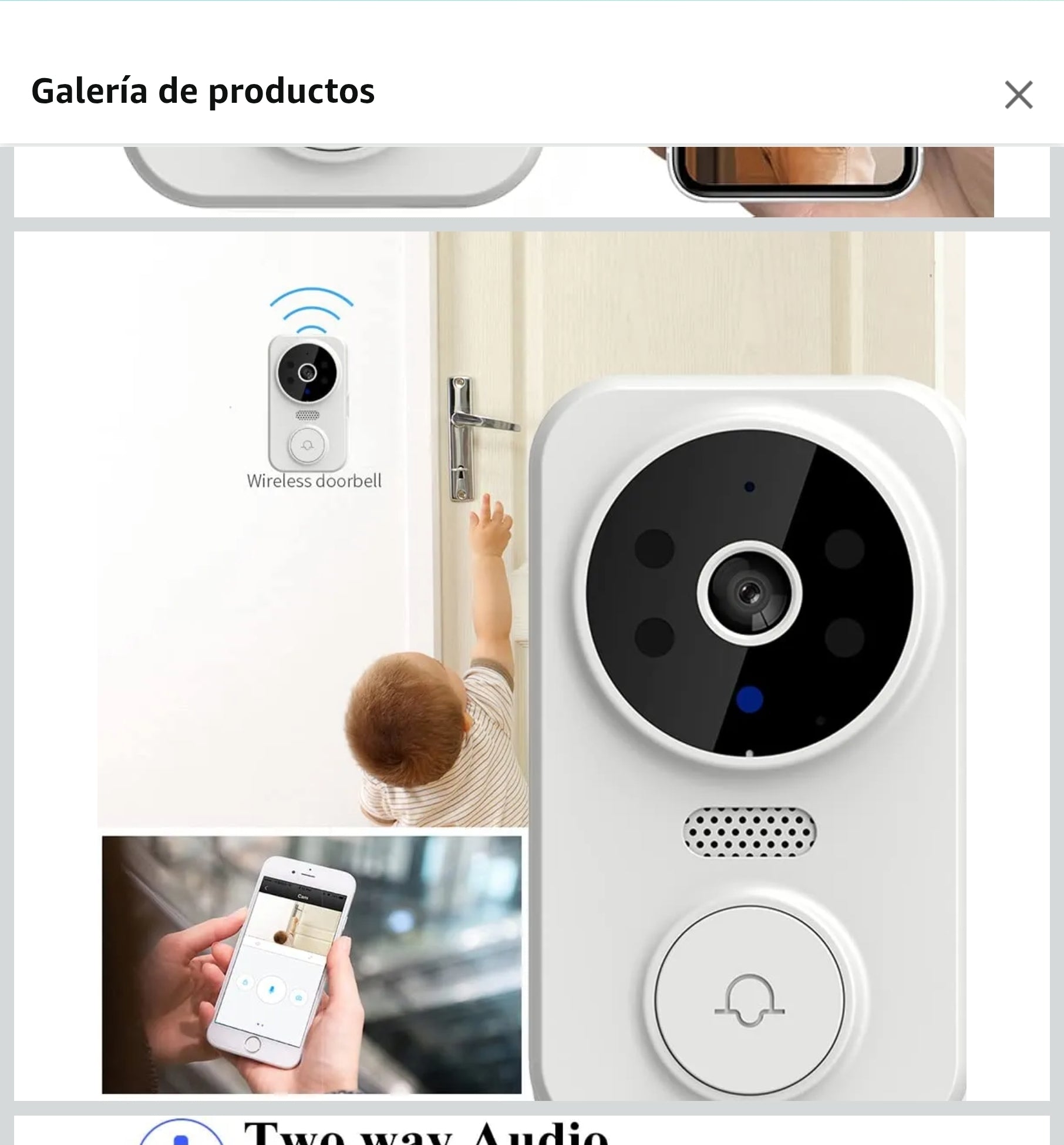 Timbre inalambrico con cama wifi