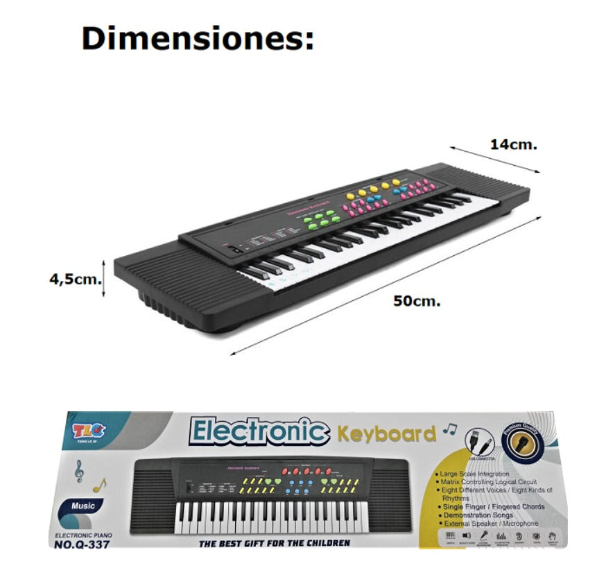 PIANO ELECTRÓNICO NO.Q-337