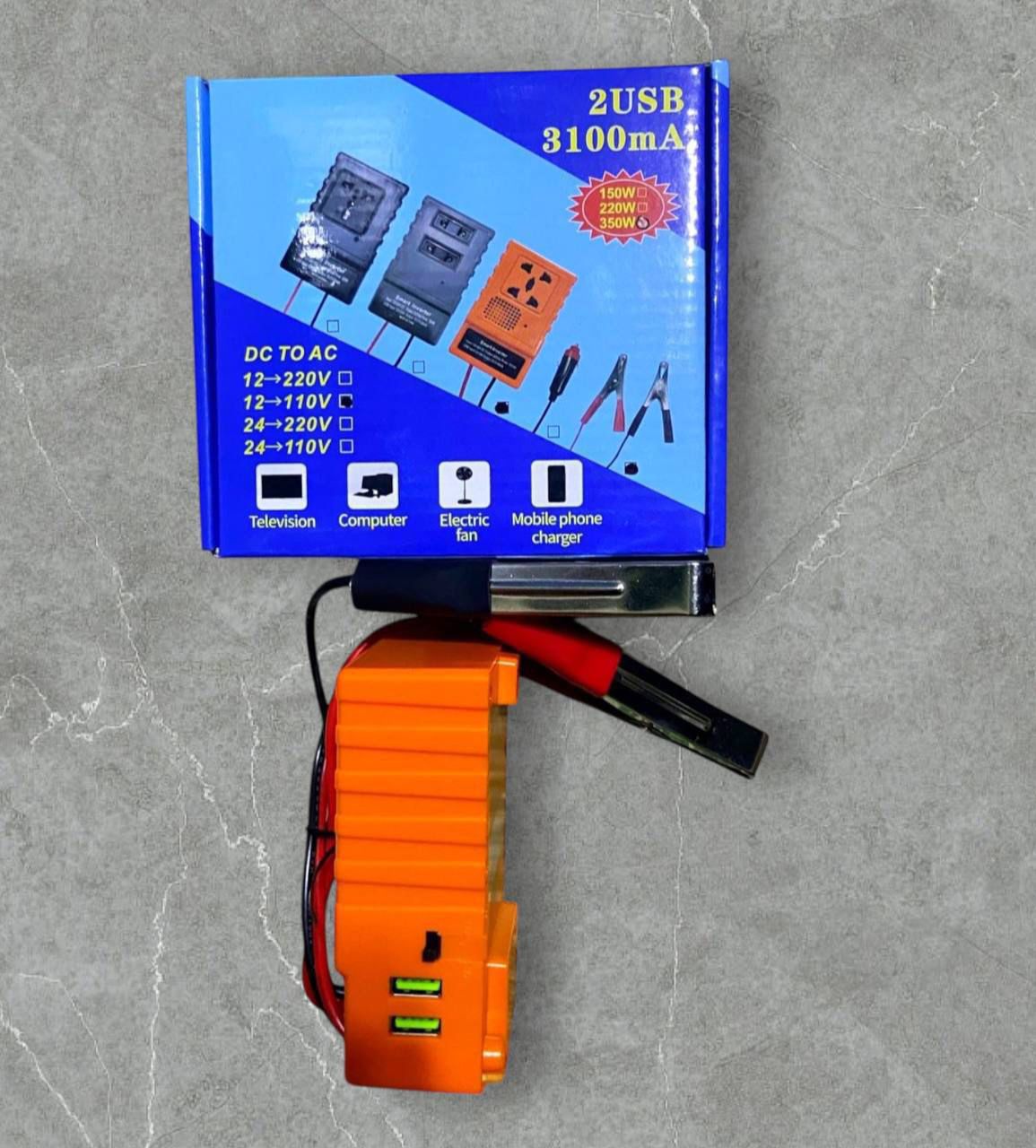 Inversor de Corriente 12V a 110V