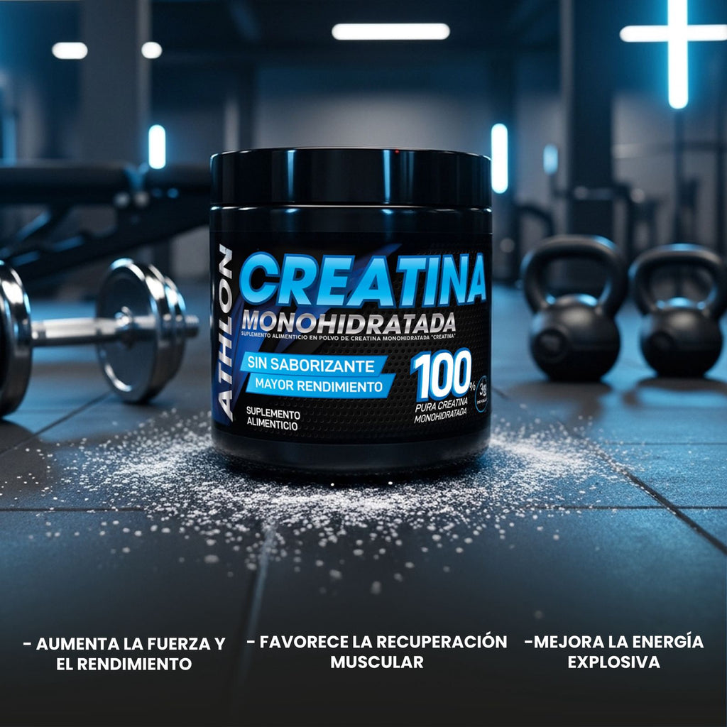 SUPLEMENTO ATHLON CREATINA MONOHIDRATADA 250G/ENERG