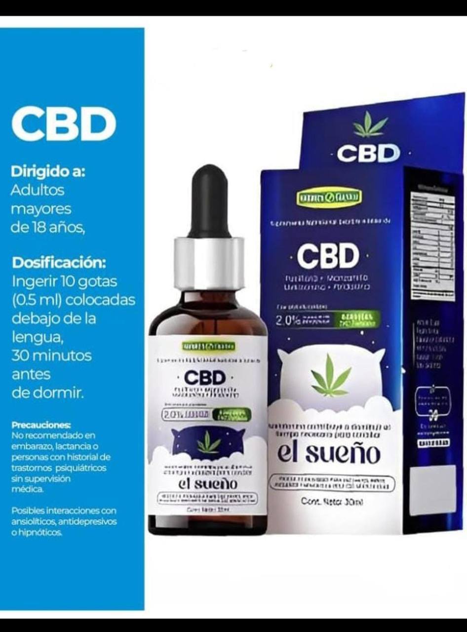 Suplemento Aceite CBD gotero