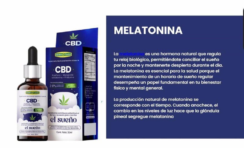 Suplemento Aceite CBD gotero