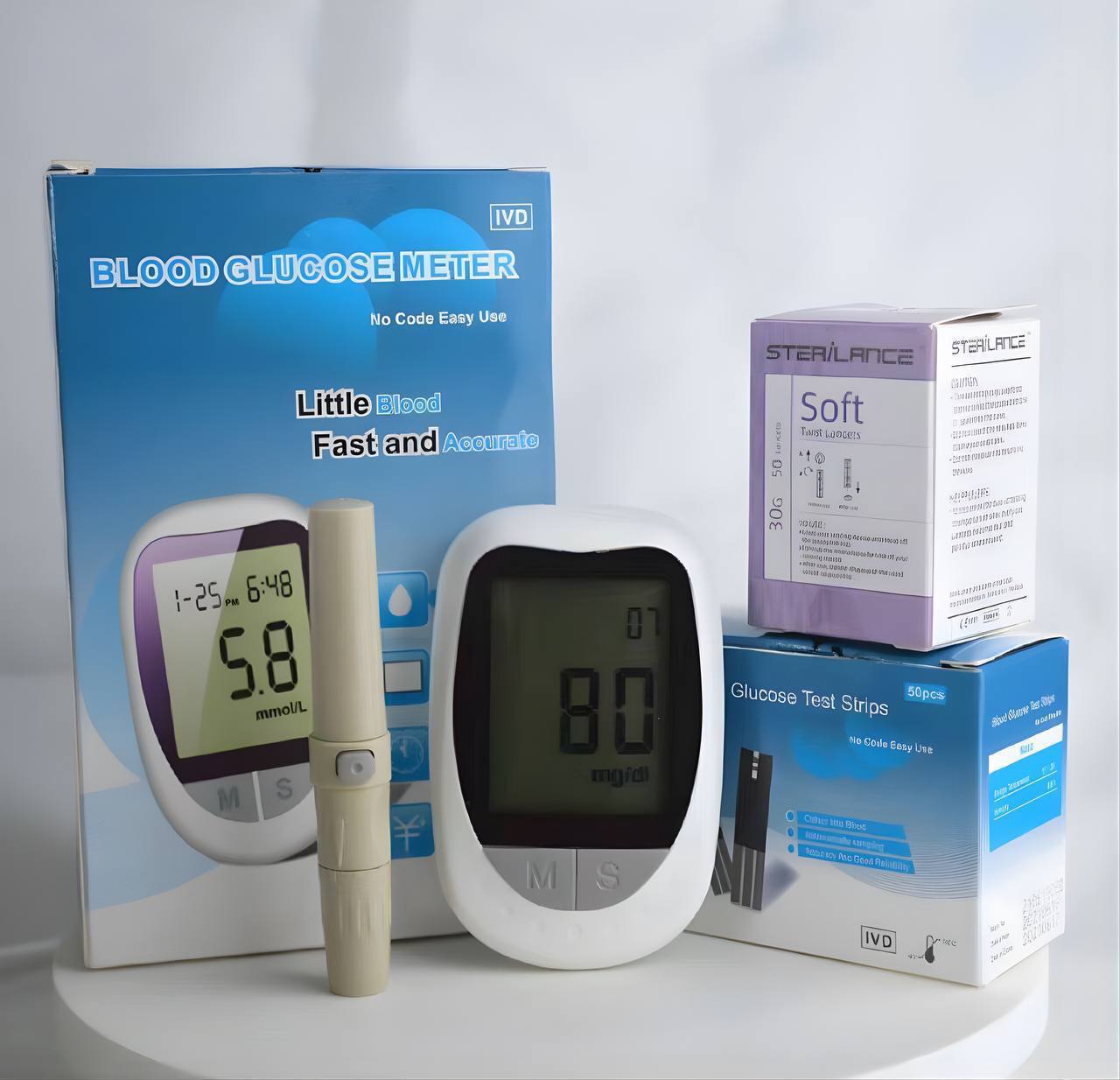 GLUCOMETRO DIGITAL IVD 2