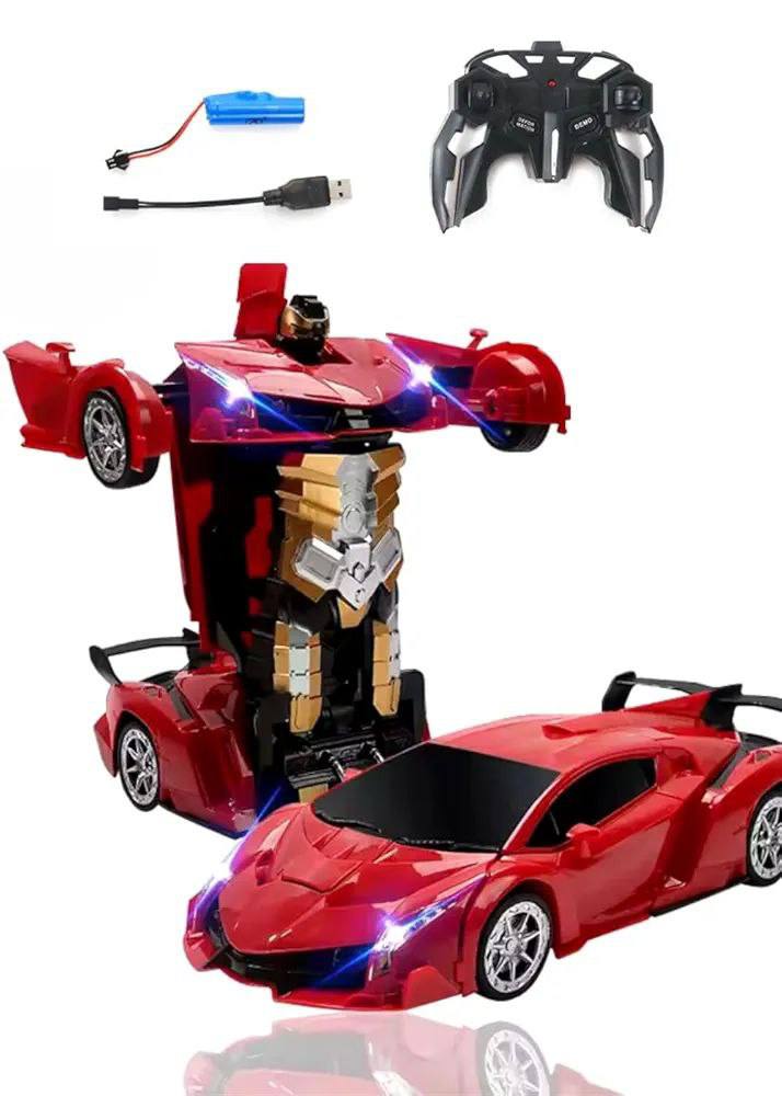 CARRO TRANSFORMER A CONTROL REMOTO