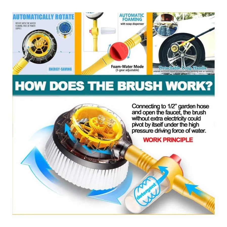 CEPILLO LAVADO PROFUNDO PARA AUTO