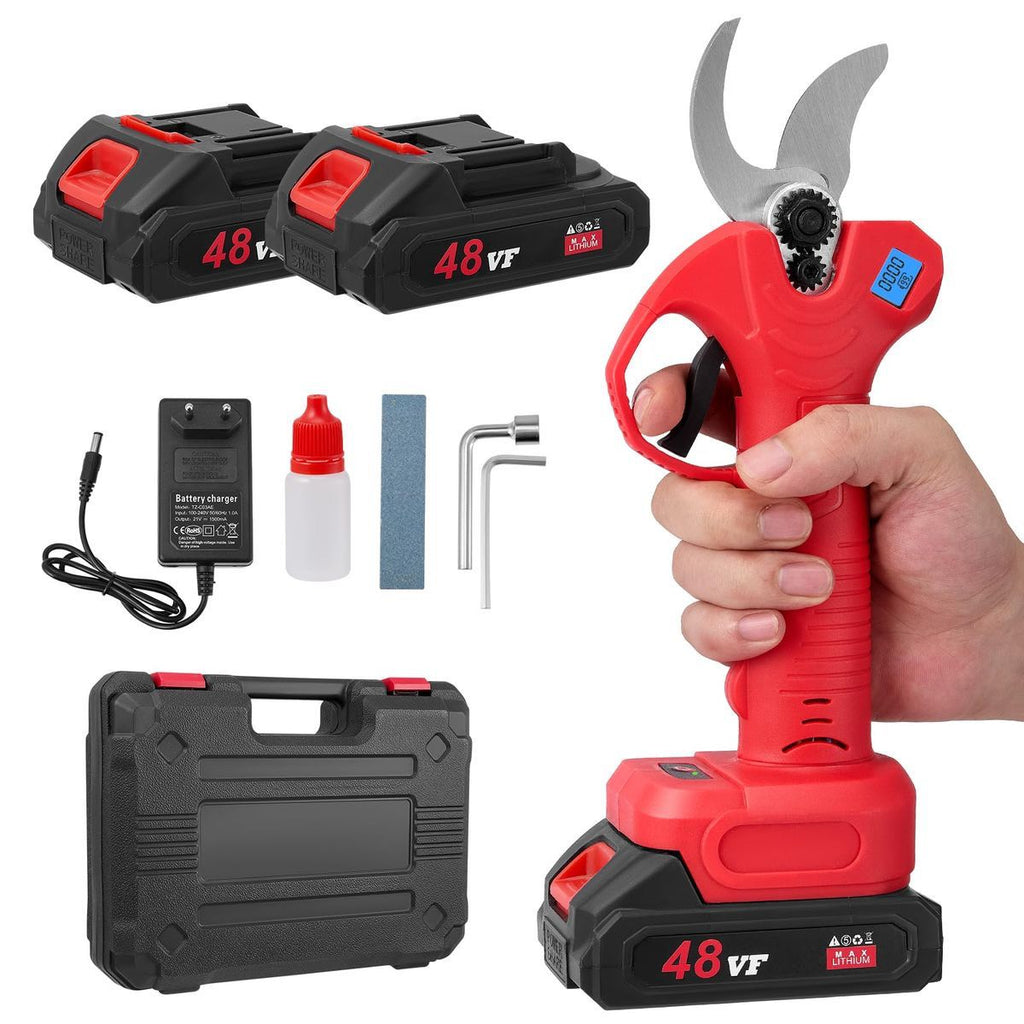 Tijera De Podar con 2 Bateria 48v (hogar)
