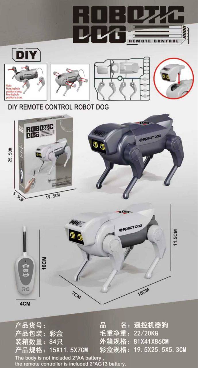 Perro Robot Inteligente con Control Remo