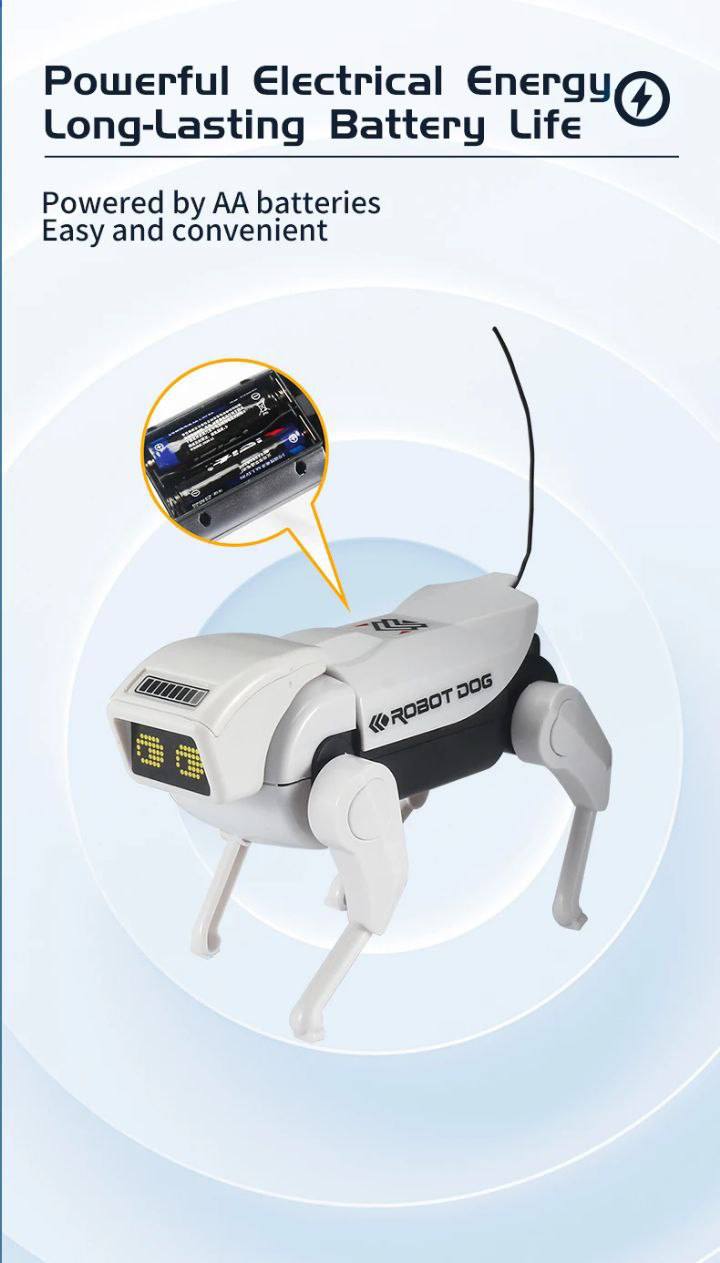 Perro Robot Inteligente con Control Remo