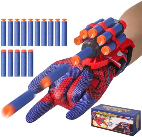 Lanzador de Telarañas con 10 Dardos