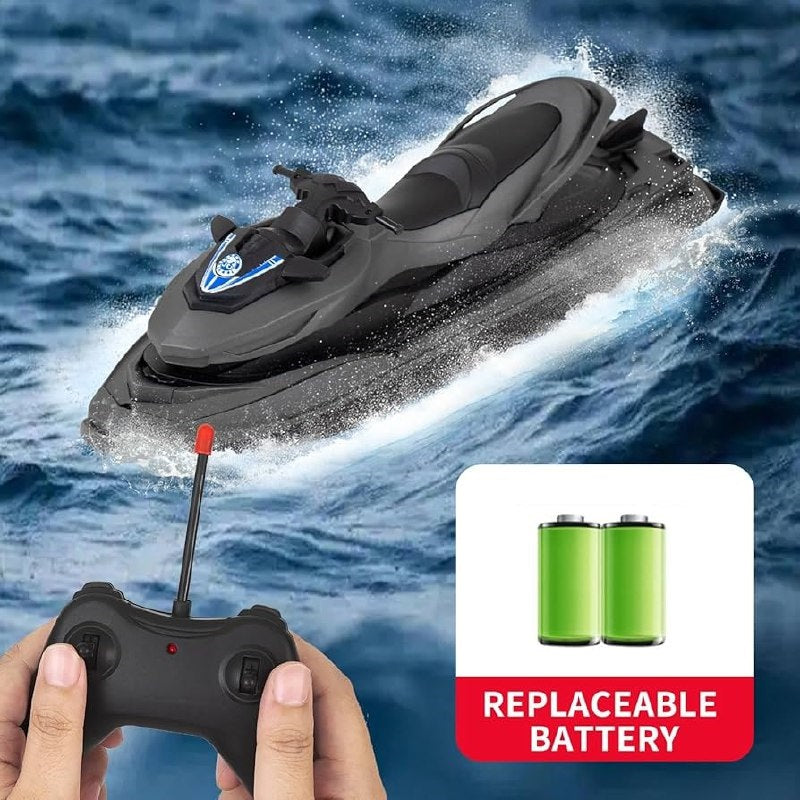 Moto de agua control remoto juguete