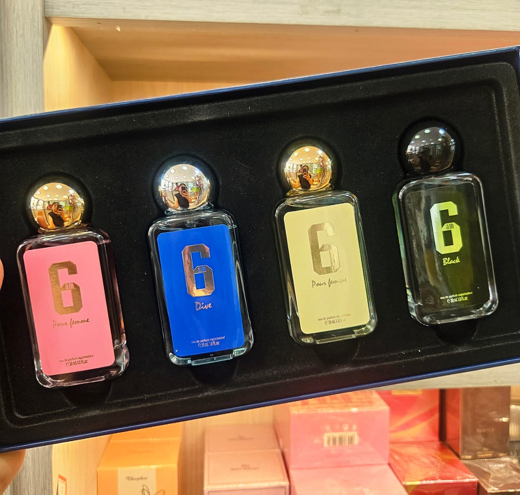 Set de perfume arabe unisex 4 pcs