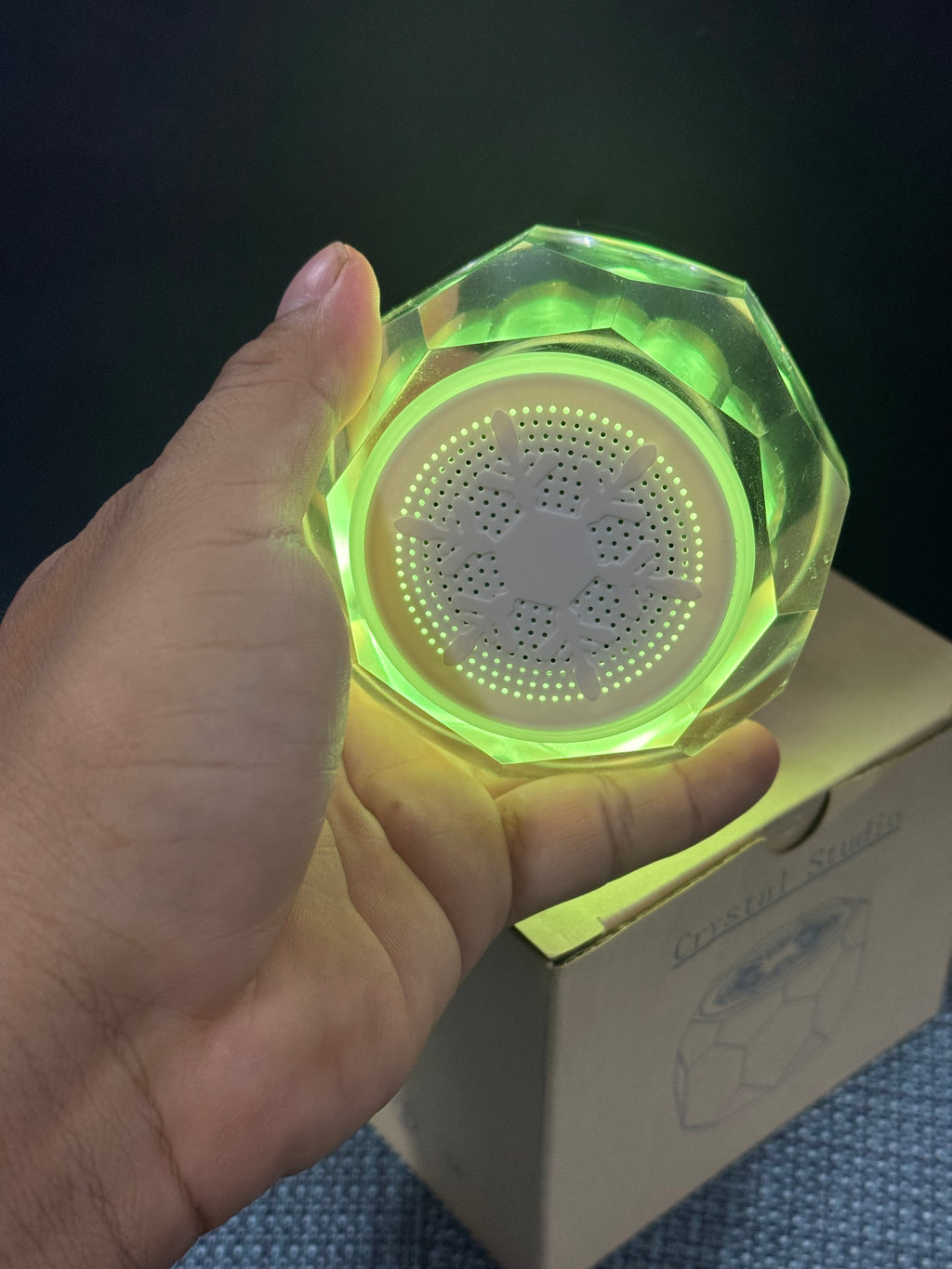 MINI PARLANTE PORTÁTIL CRISTAL AUDIO