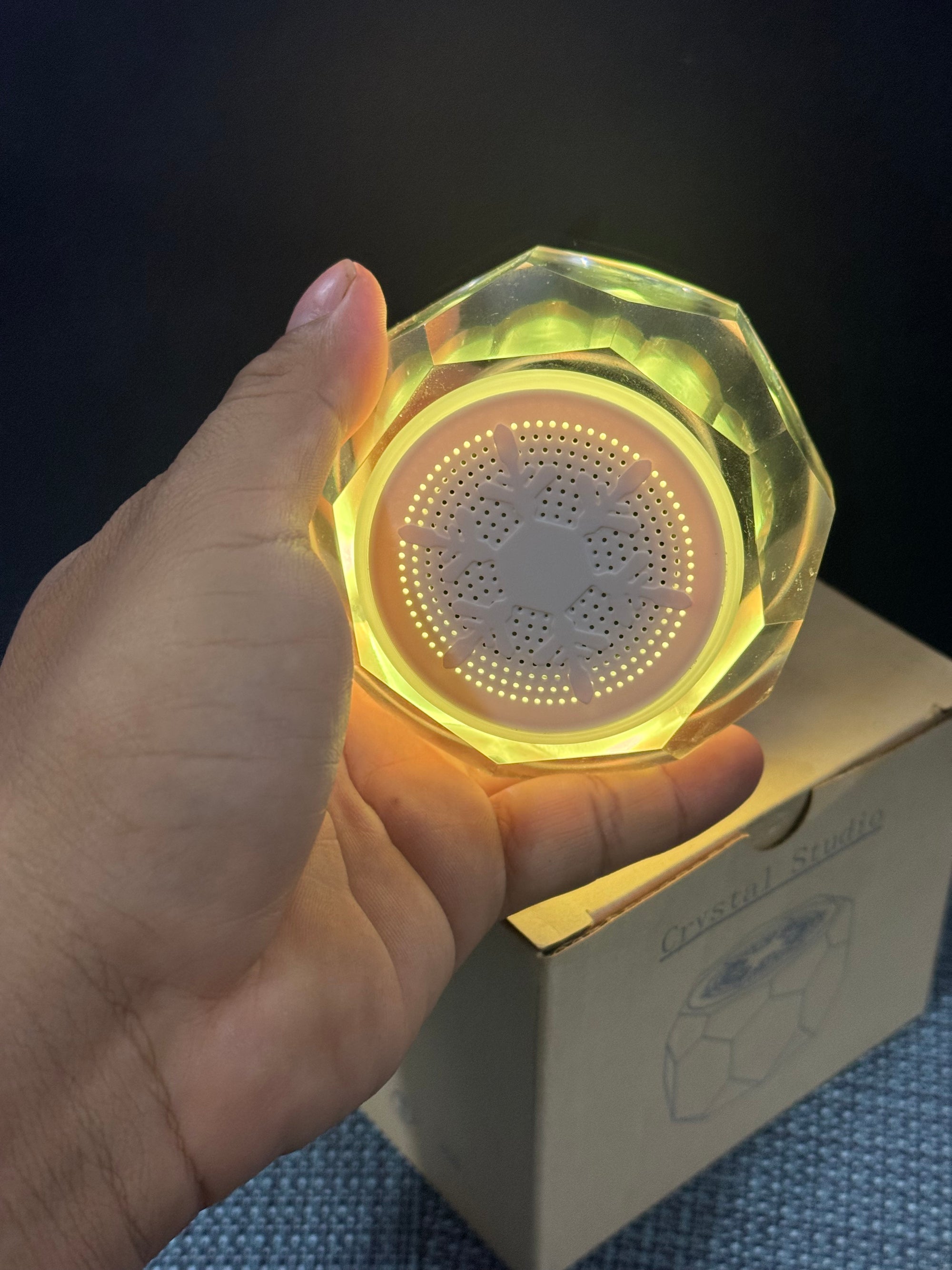 MINI PARLANTE PORTÁTIL CRISTAL AUDIO