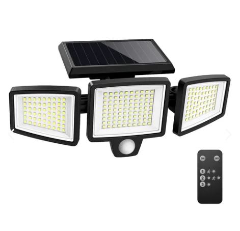 REFLECTOR CON PANEL SOLAR