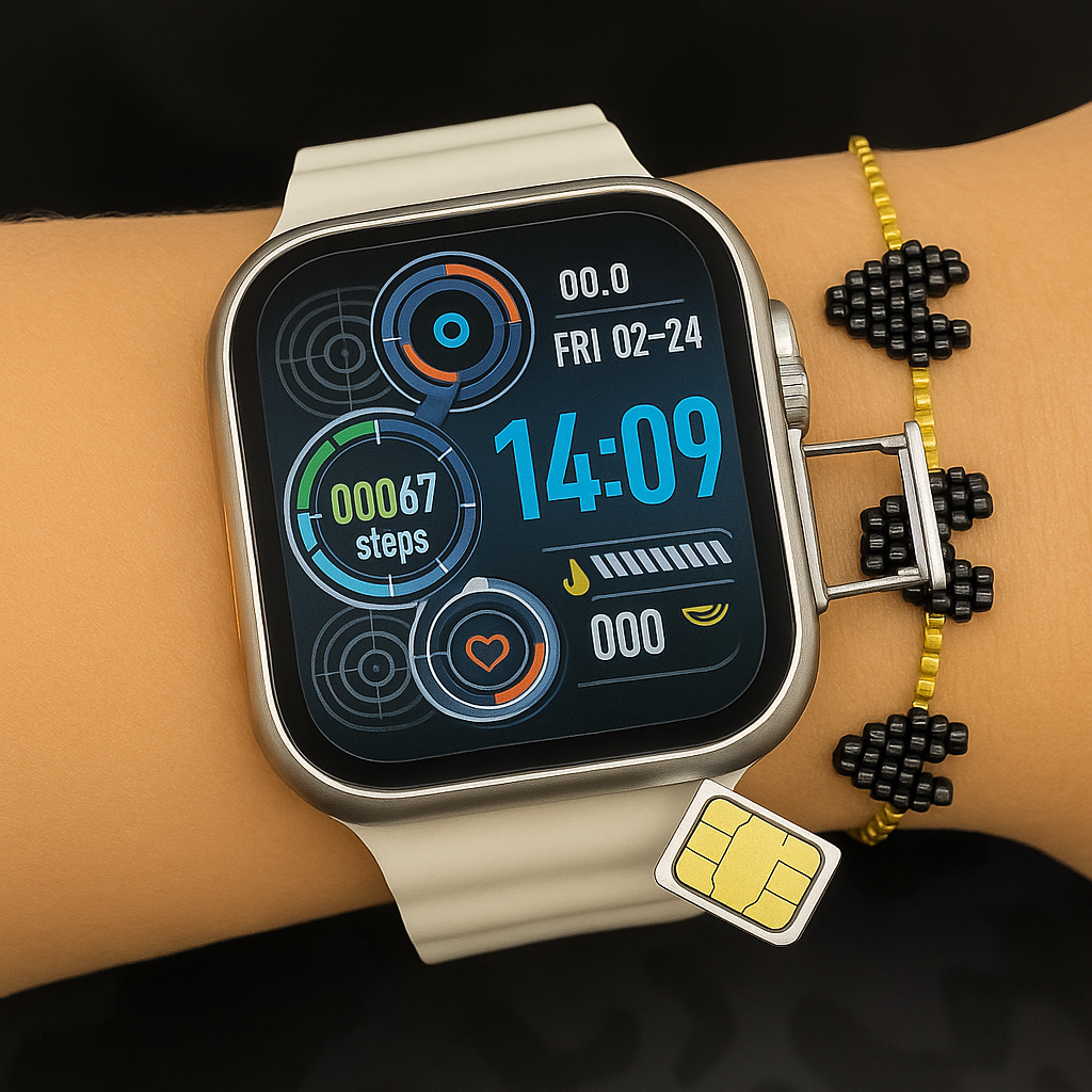 Reloj Smartwatch Ultra 12 con chip independiente