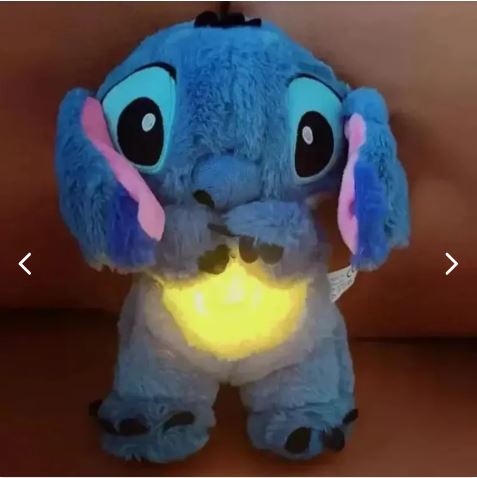 Peluche musical Stitch que respira