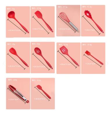 Utensilios para cocina 10 piezas