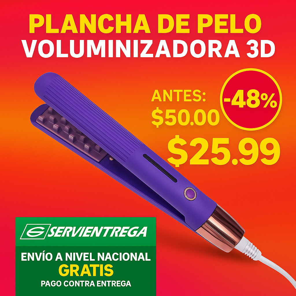 Plancha de Pelo Rizadora