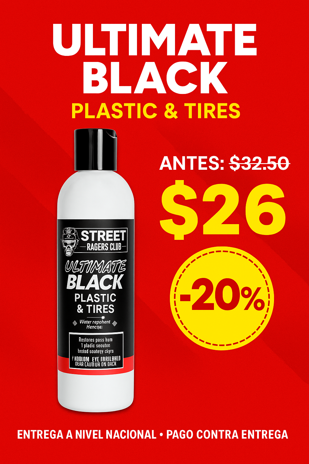 Combo 2 Restauradores Partes Negras