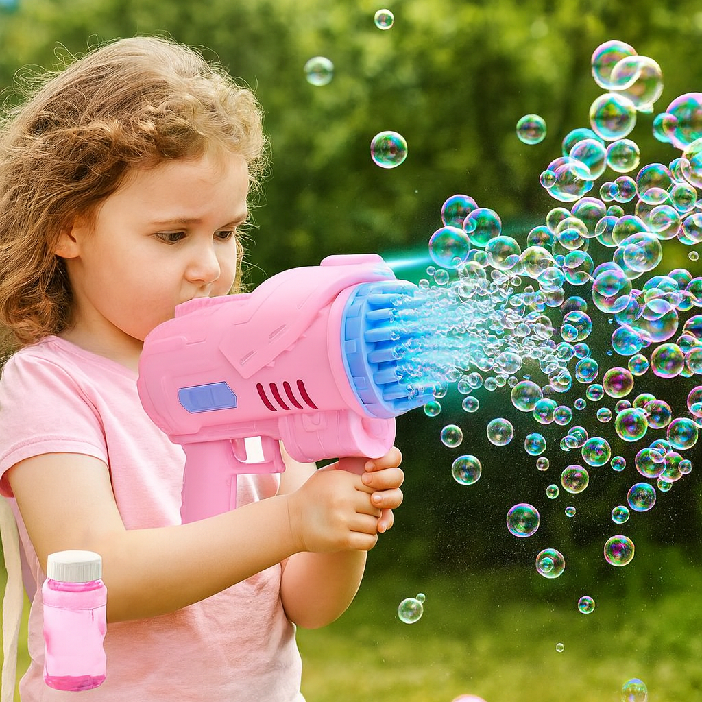 PISTOLAS DE BURBUJAS
