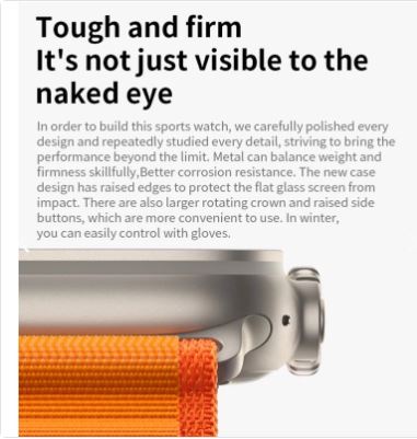 Reloj inteligente T Ultra 1 correa