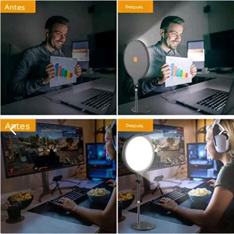 ARO DE LUZ LAMPARA LED