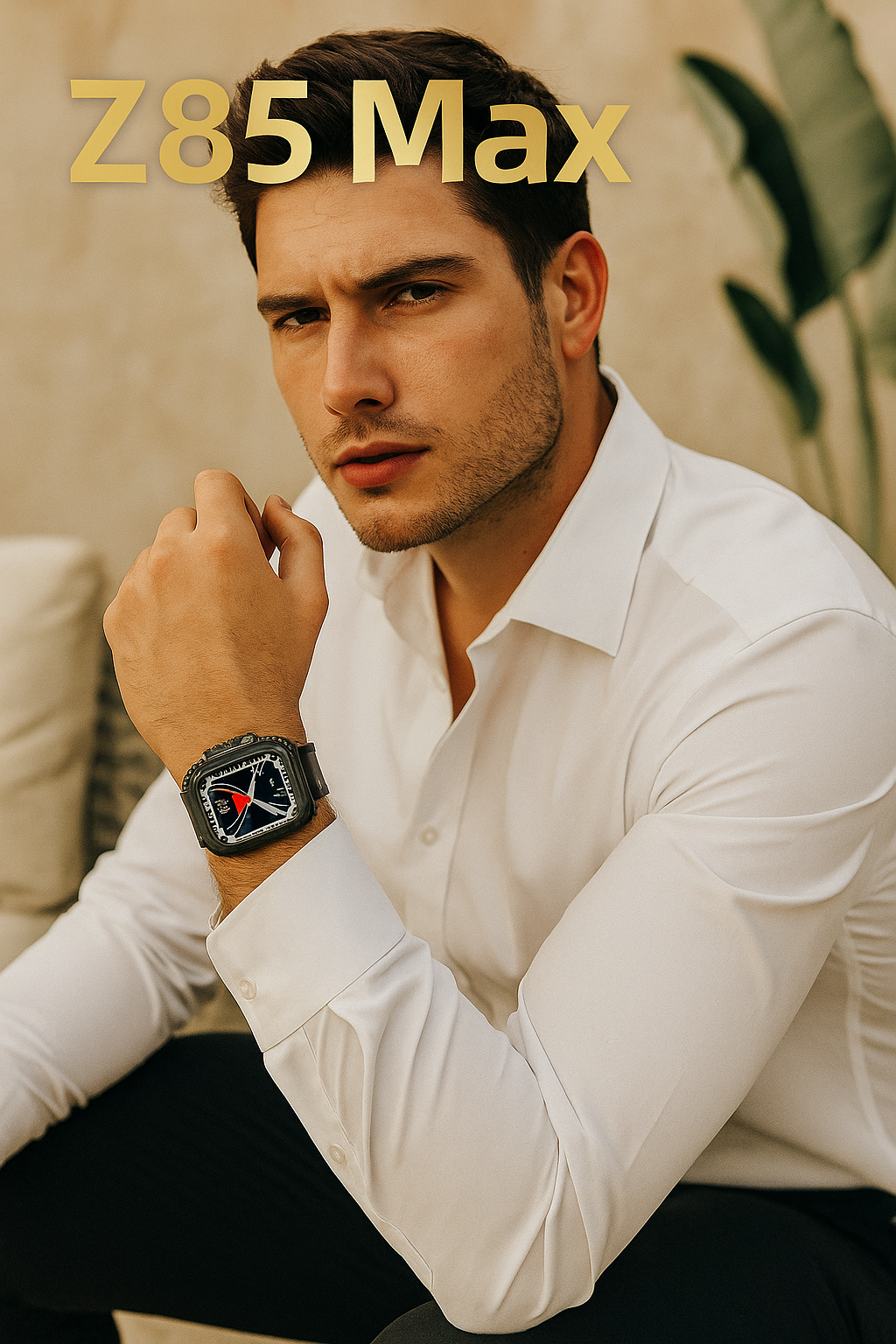 RELOJ Smartwatch Z85 Max NEGRO