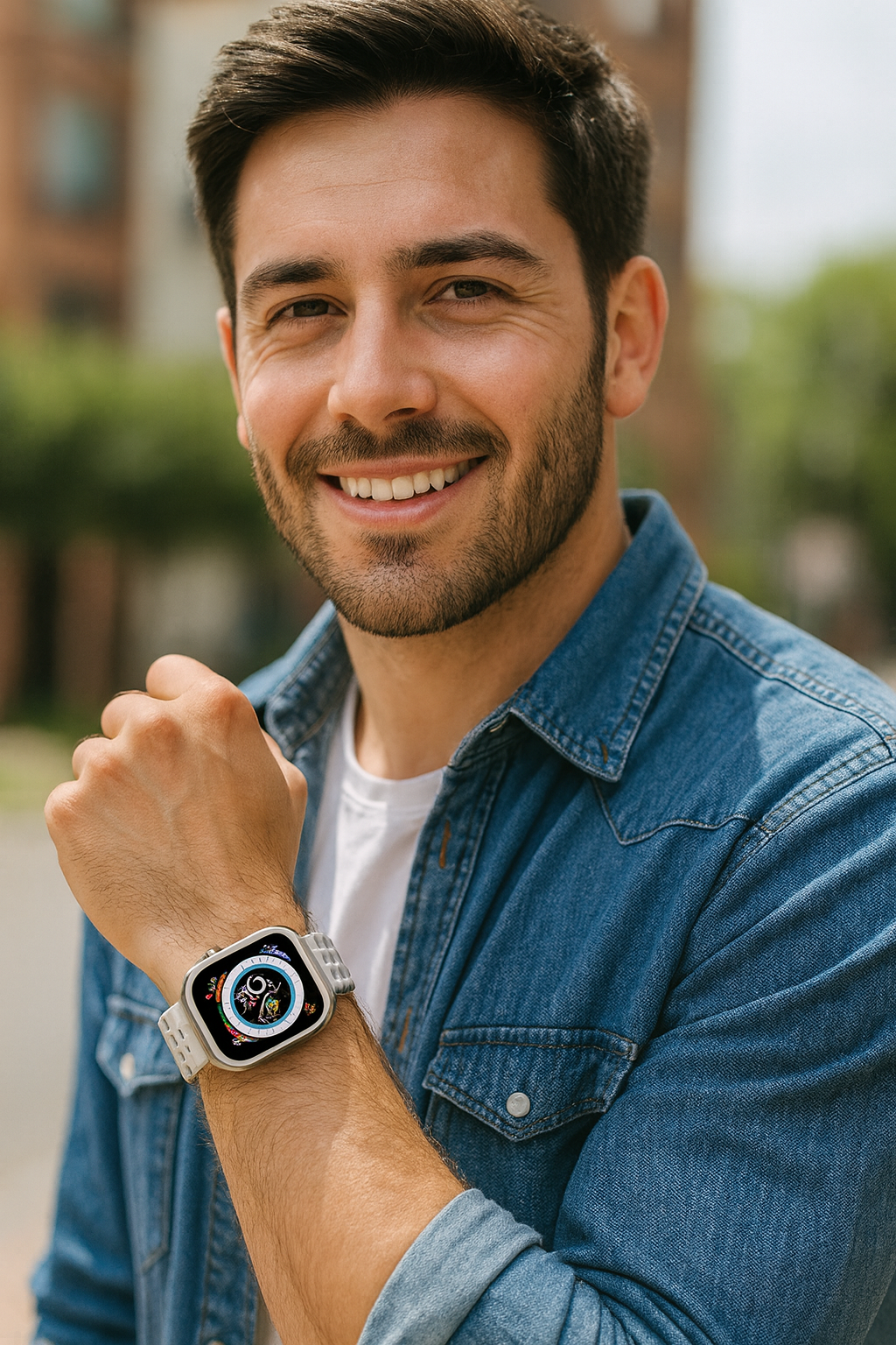 Reloj Smartwatch Ultra 12 con chip independiente