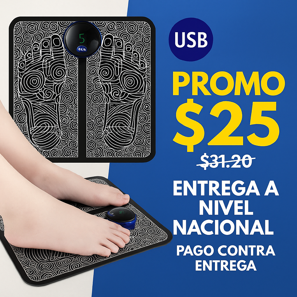 ELECTRO MASAJEADOR DE PIES