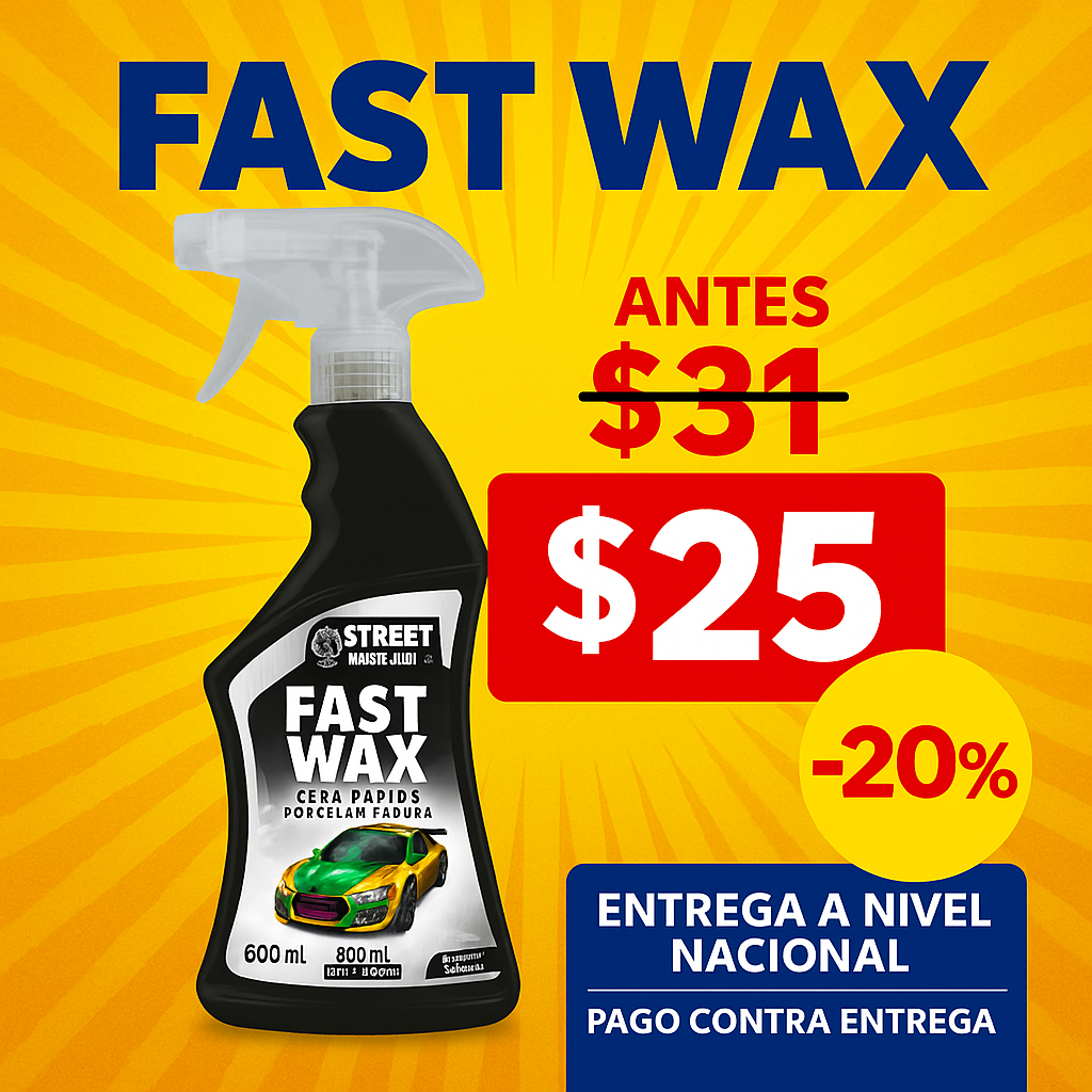 Porcelanizador Cera Auto (600 mL)